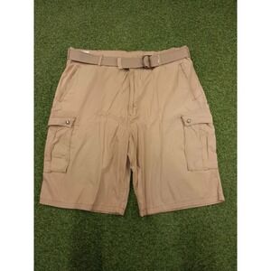 Levi's Carrier Cargo Pants Mens 40 Khaki Cotton Outdoor Belted Waist‎ Loose Fit